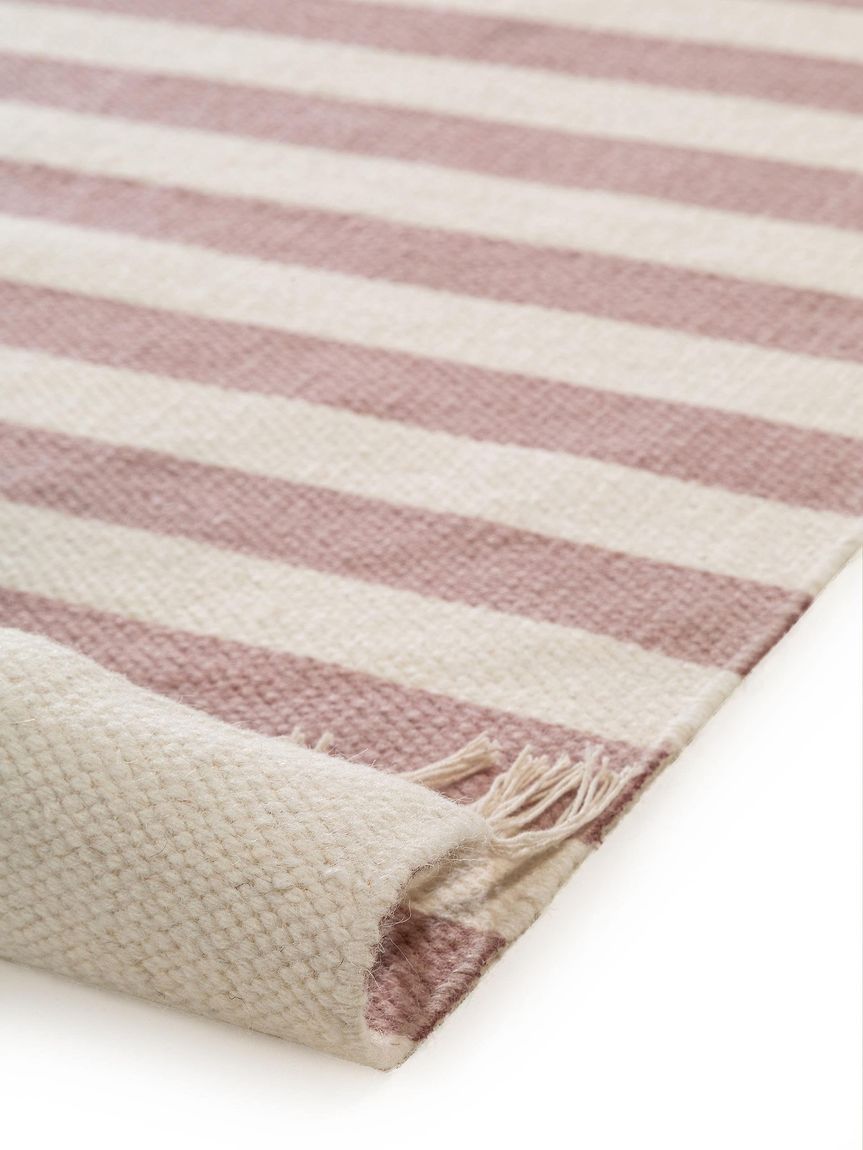 Wollteppich Oasis Creame / Rosa
