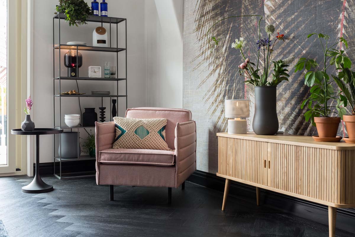 Barbier Sideboard Hellbraun