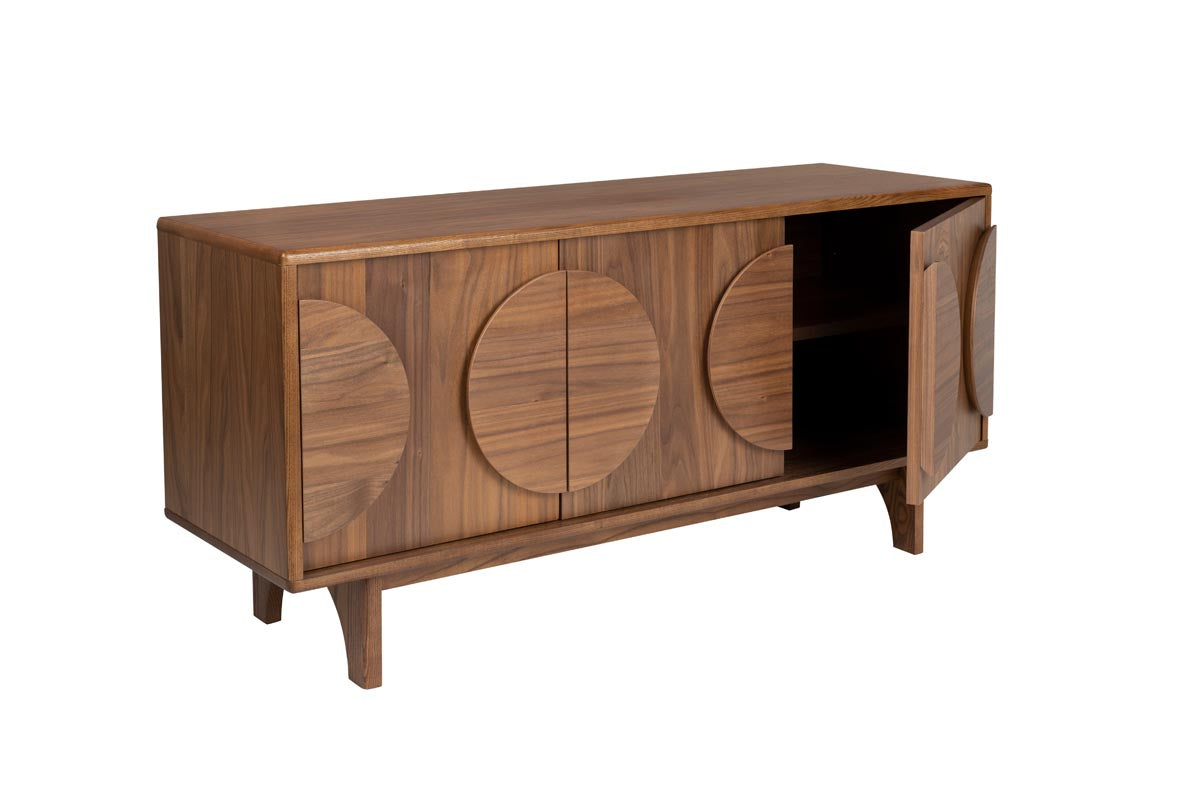 Groove Sideboard 3 trg. Braun