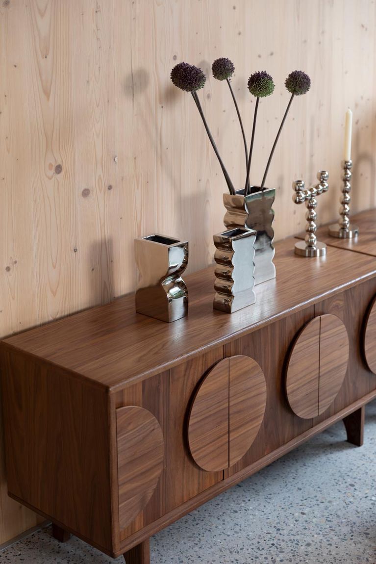 Groove Sideboard 3 trg. Braun