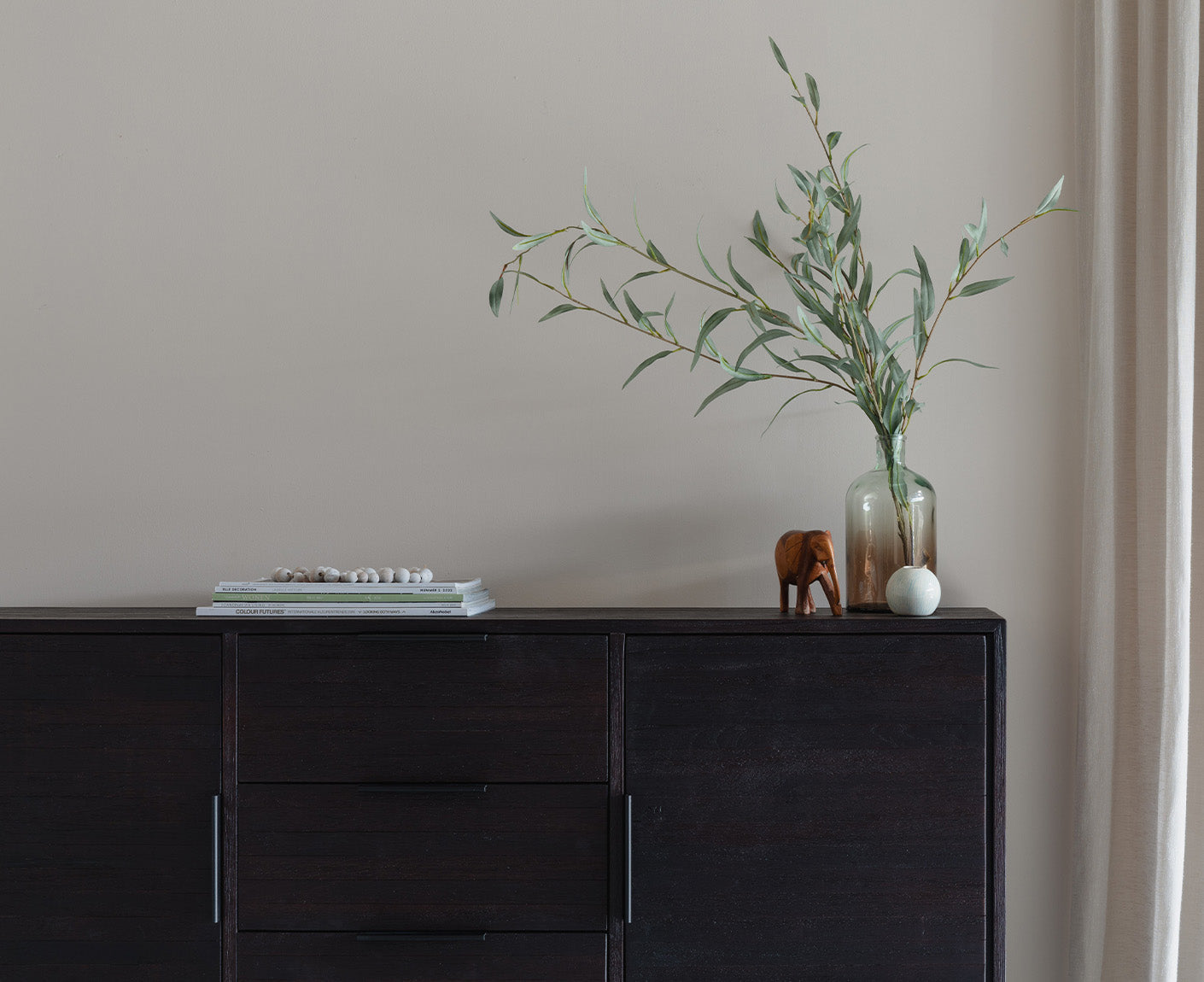 Webster Sideboard Teak / Schwarz