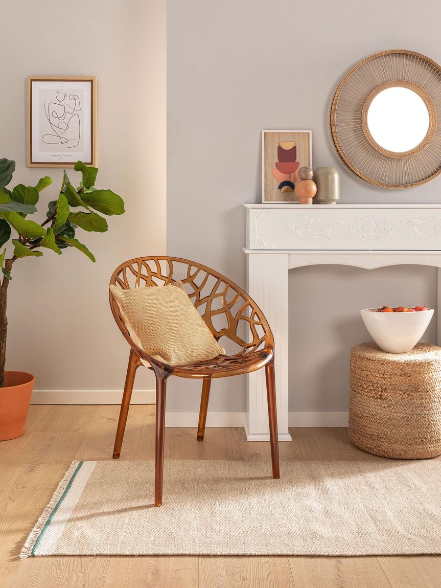 Wollteppich / Läufer Karla Beige