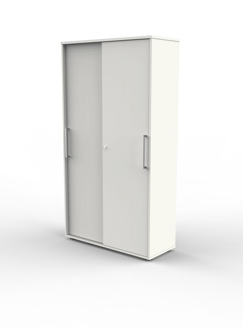 FORM 4 TYP23 Komplettbüro Weiß / Wenge