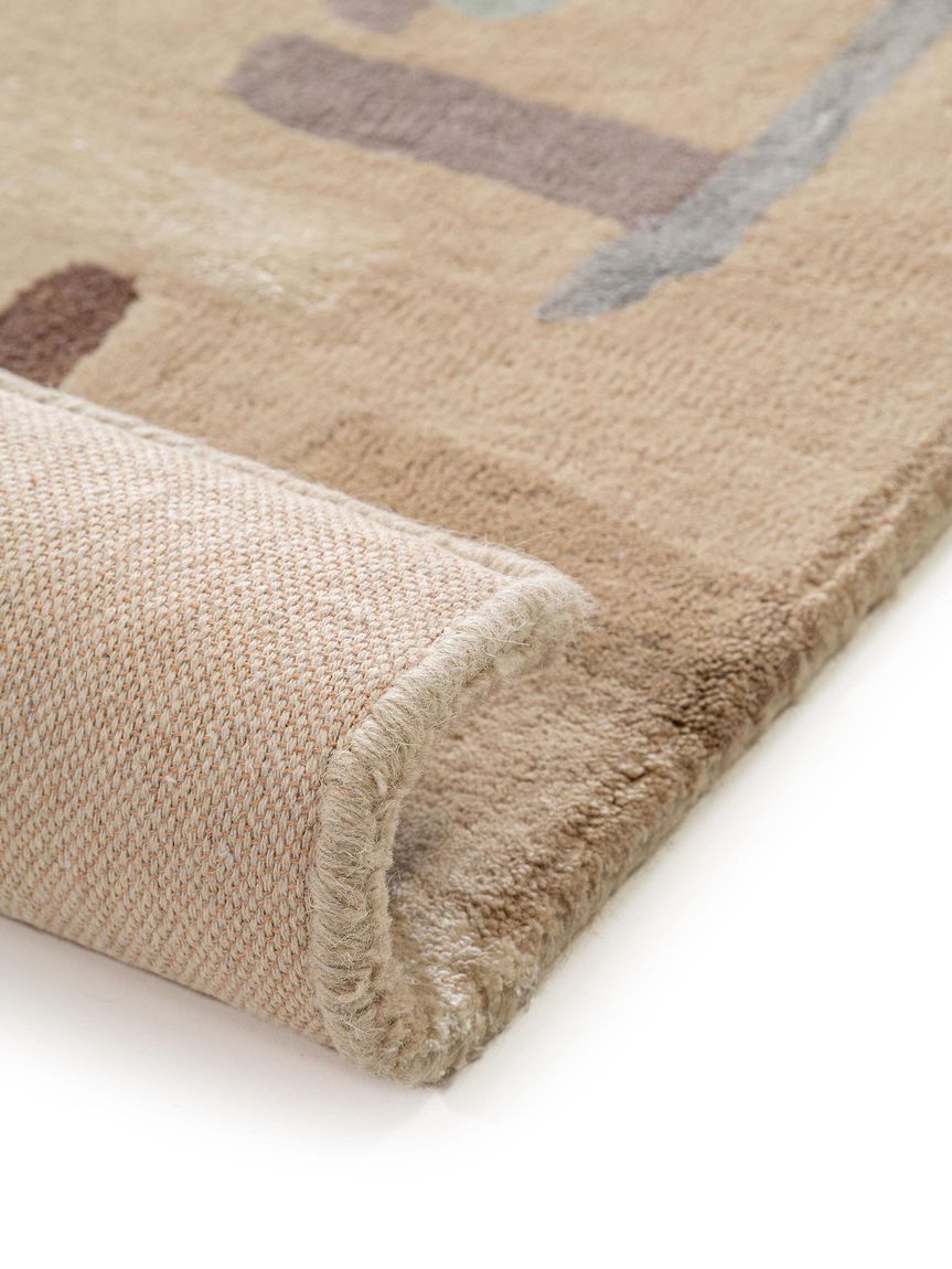 Wollteppich Aurora Beige