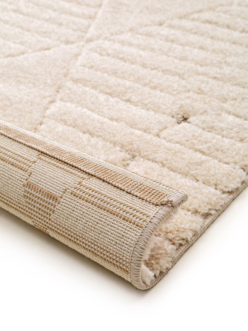 Hochflorteppich Aimee Creame / Beige