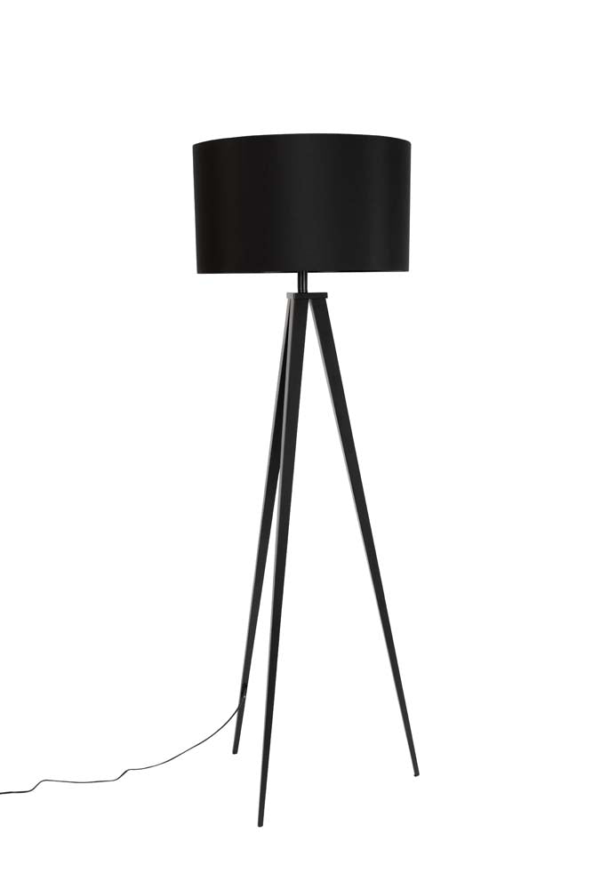 Tripod Flurlampe Schwarz