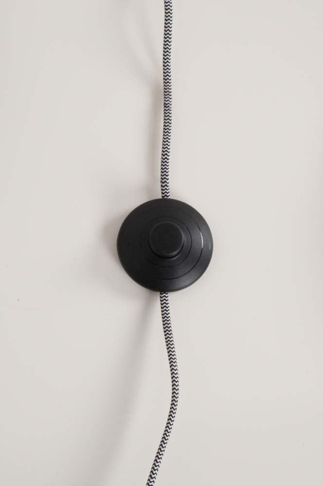 Buckle Head Flurlampe Schwarz