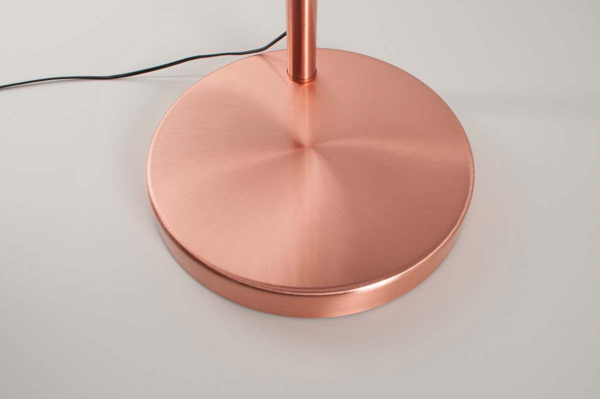 Metal Bow Flurlampe Orangerot