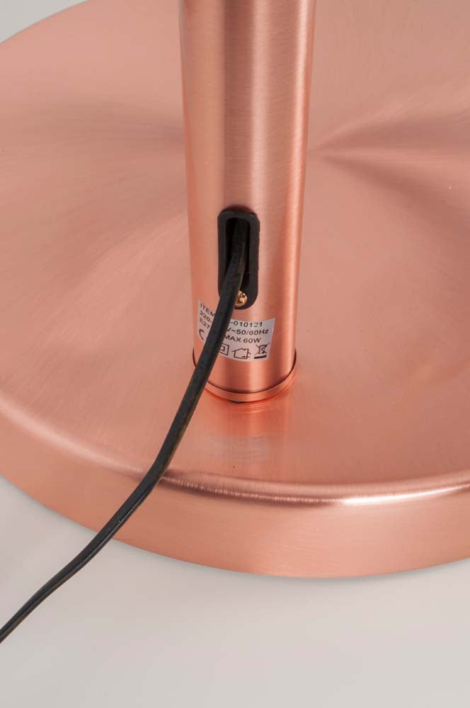 Metal Bow Flurlampe Orangerot