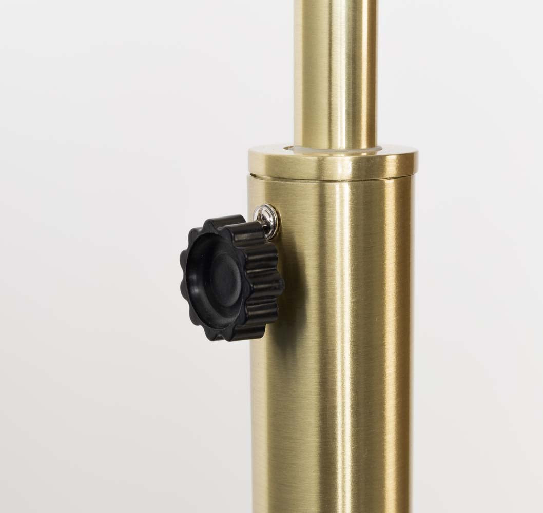 Metal Bow Flurlampe Gold