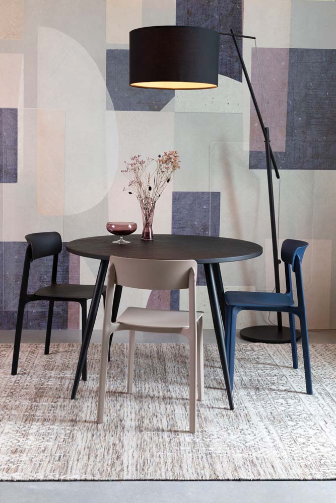 Tokio Flurlampe Schwarz