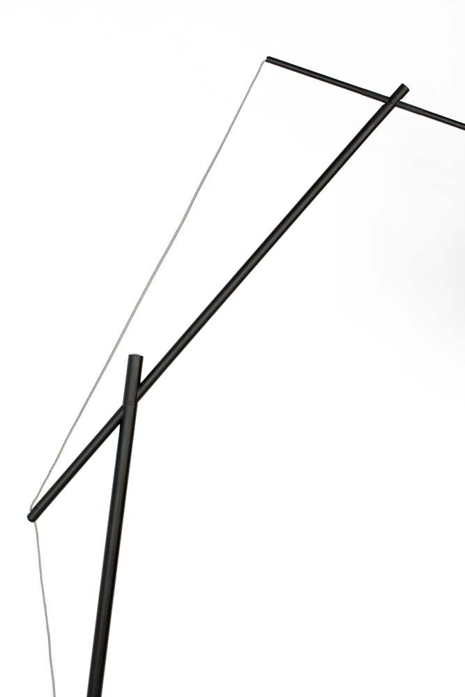 Tokio Flurlampe Schwarz