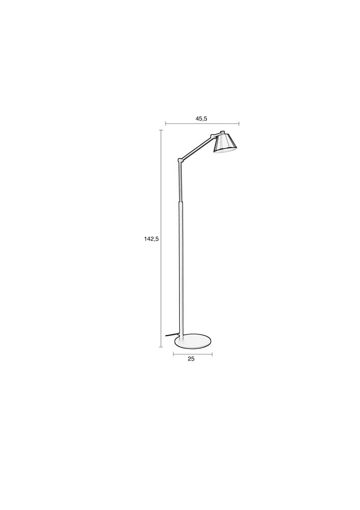 Lub Flurlampe Schwarz
