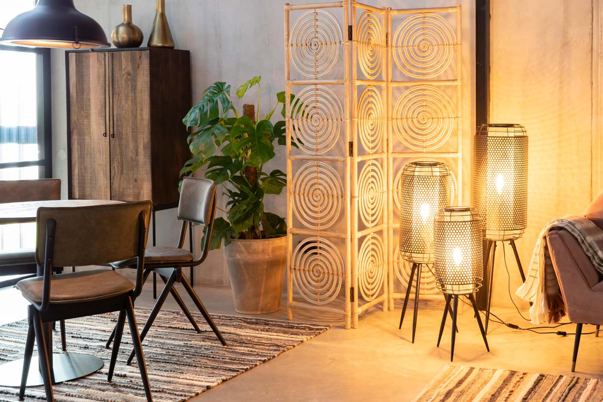 Archer Flurlampe mittelgroß Grau