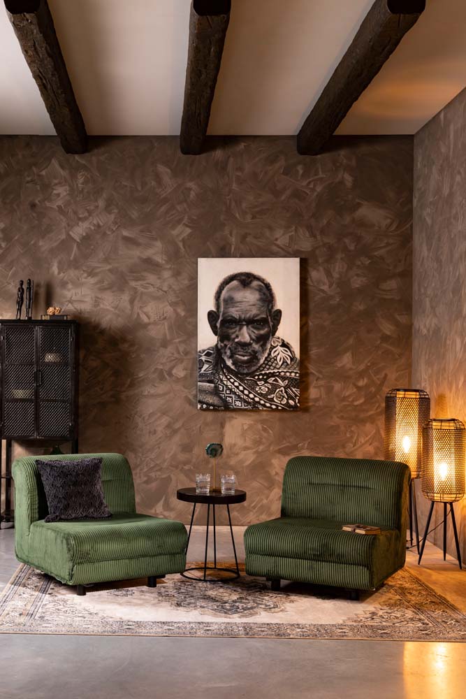 Archer Flurlampe groß Grau