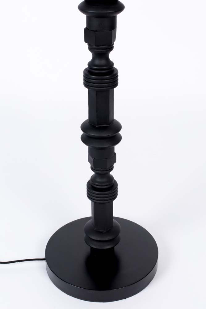 Totem Stehleuchte E27 Schwarz