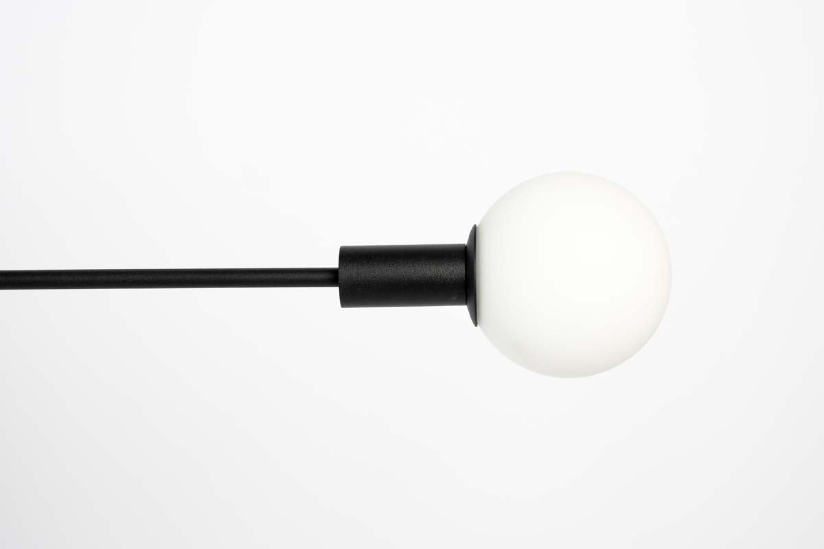 Flurlampe SIRIUS Schwarz
