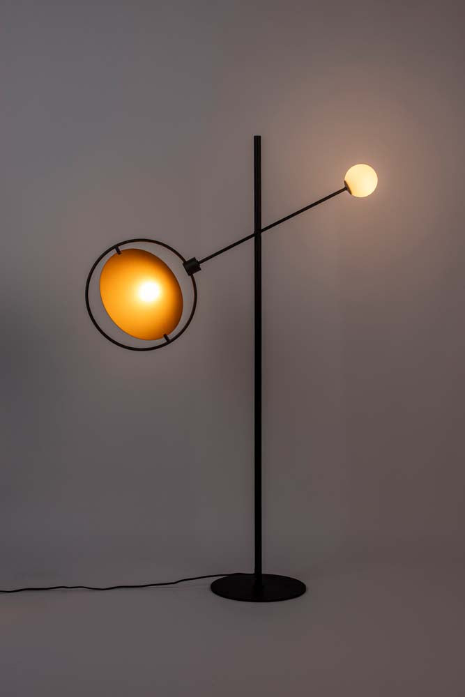 Flurlampe SIRIUS Schwarz