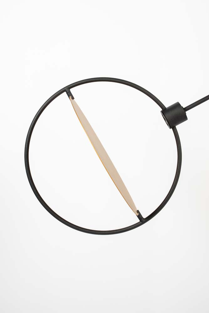 Flurlampe SIRIUS Schwarz