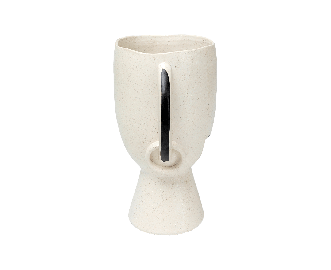 Vase Blumenvase Dekoschale Dekovase Face Pot 30 cm