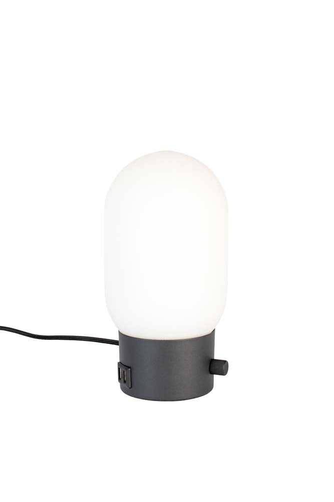 Urban Charger 4-er Set Tischleuchten E27 Schwarz