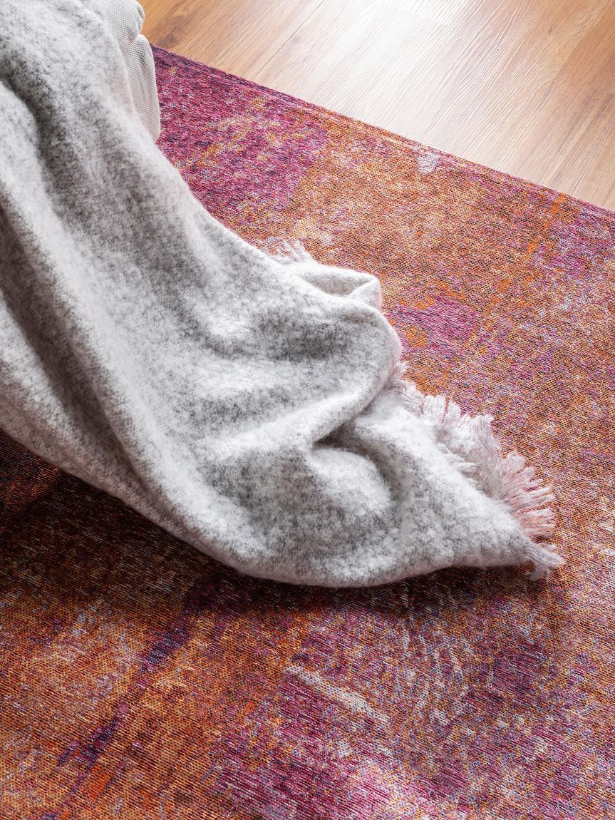 Flachgewebeteppich Stay 115x180 cm Violett