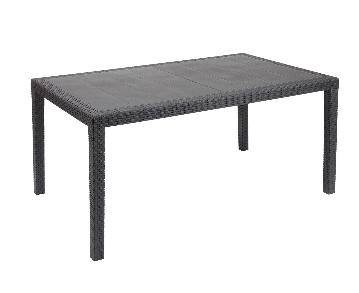 Curlo Gartentisch 150x90 cm Anthrazit