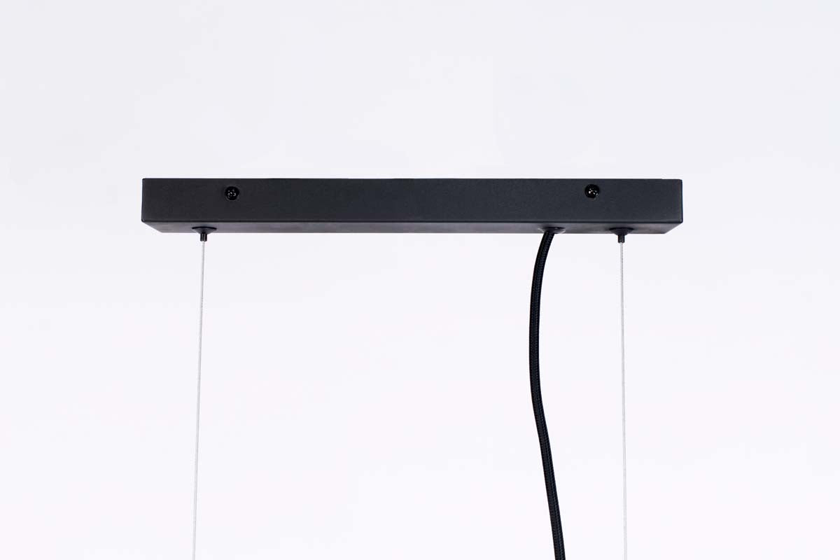Hawk Wide Hängeleuchte E27 Schwarz