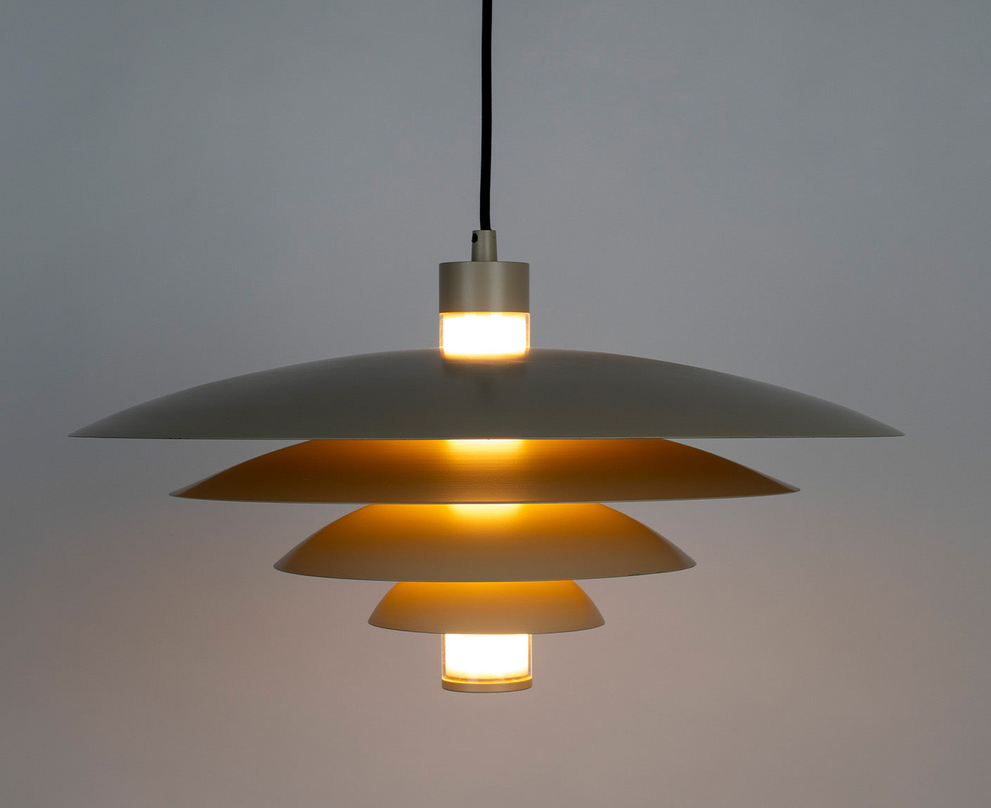Cole Hängelampe dimmbar Metall Beige