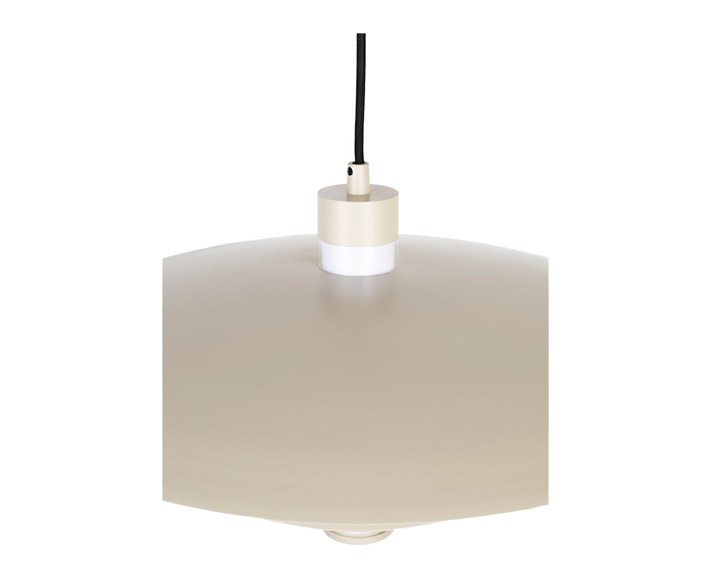 Cole Hängelampe dimmbar Metall Beige
