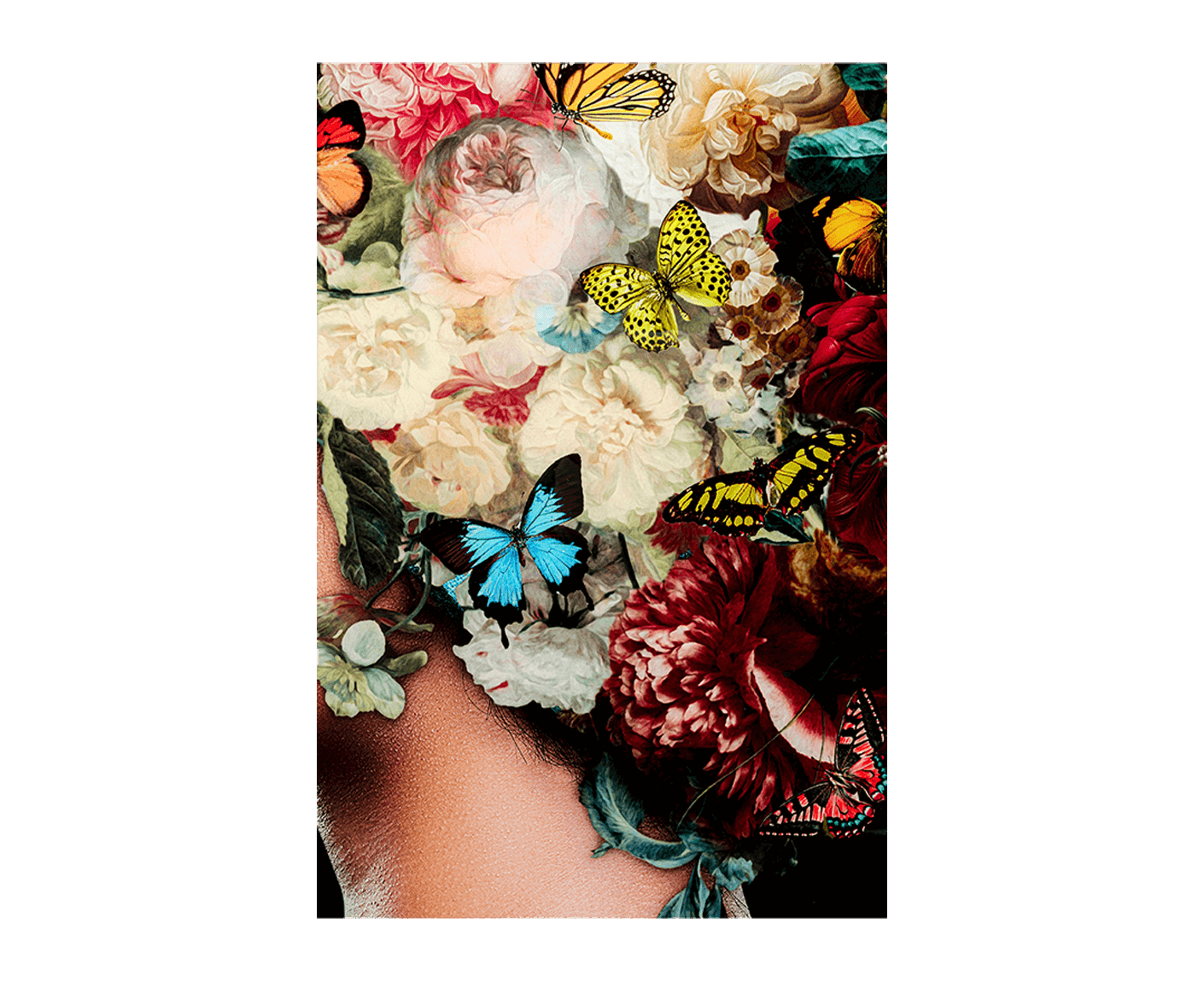 Glasbild Bunch of Flowers 150x100 cm