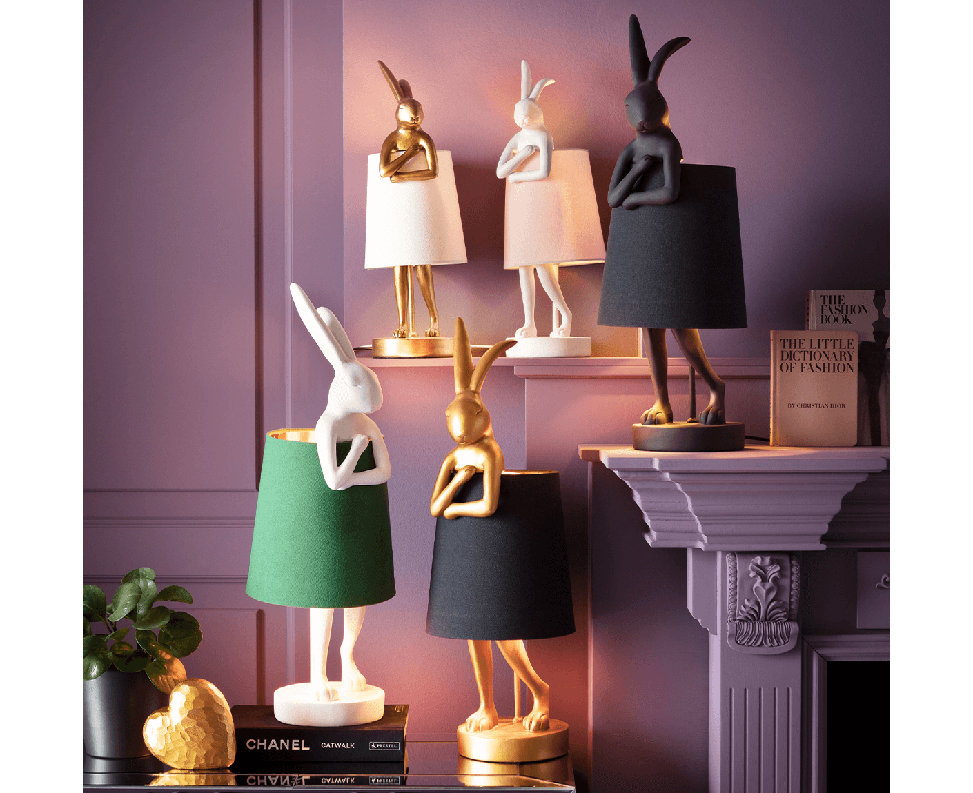 Tischlampe Designerlampe Tischleuchte Animal Rabbit 50 cm