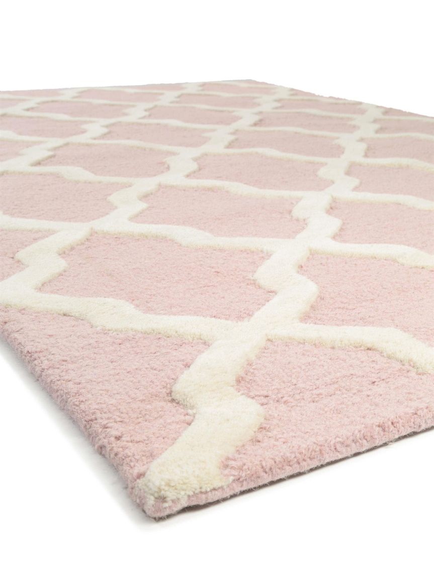 Wollteppich / Läufer Windsor 80x240 cm Rosa