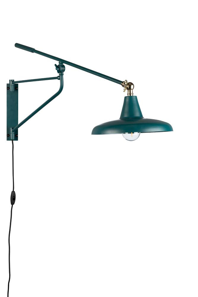 Hector Wandlampe Blaugrün
