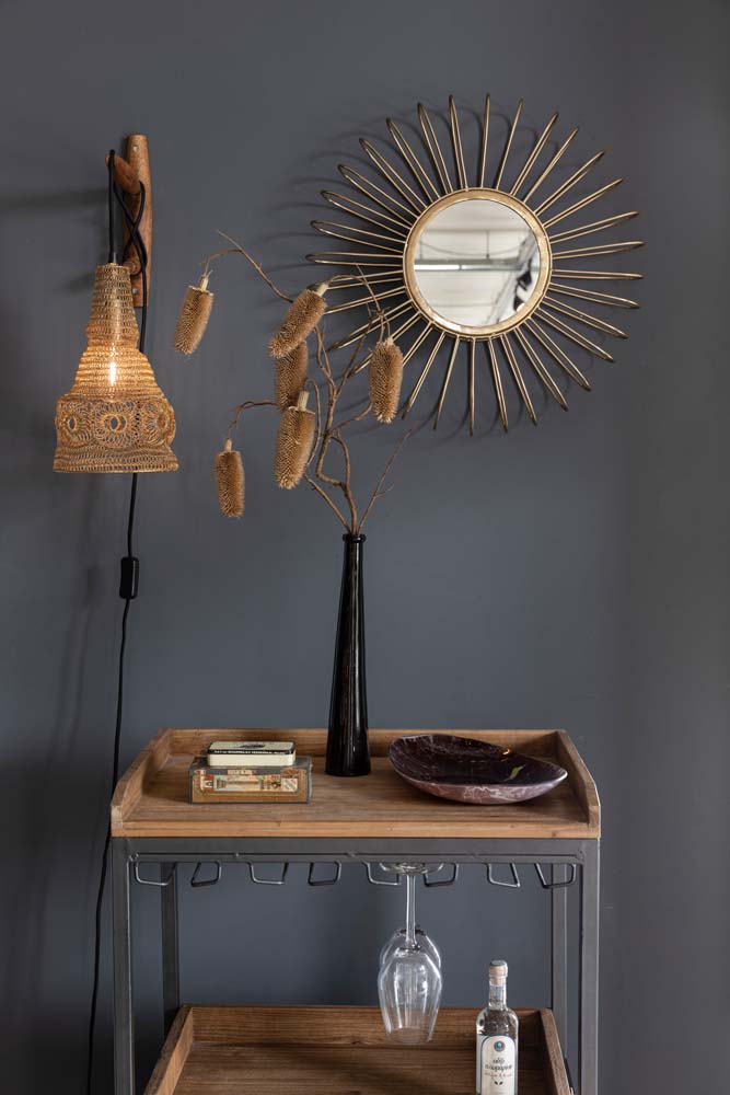 Alen Wandlampe Braun