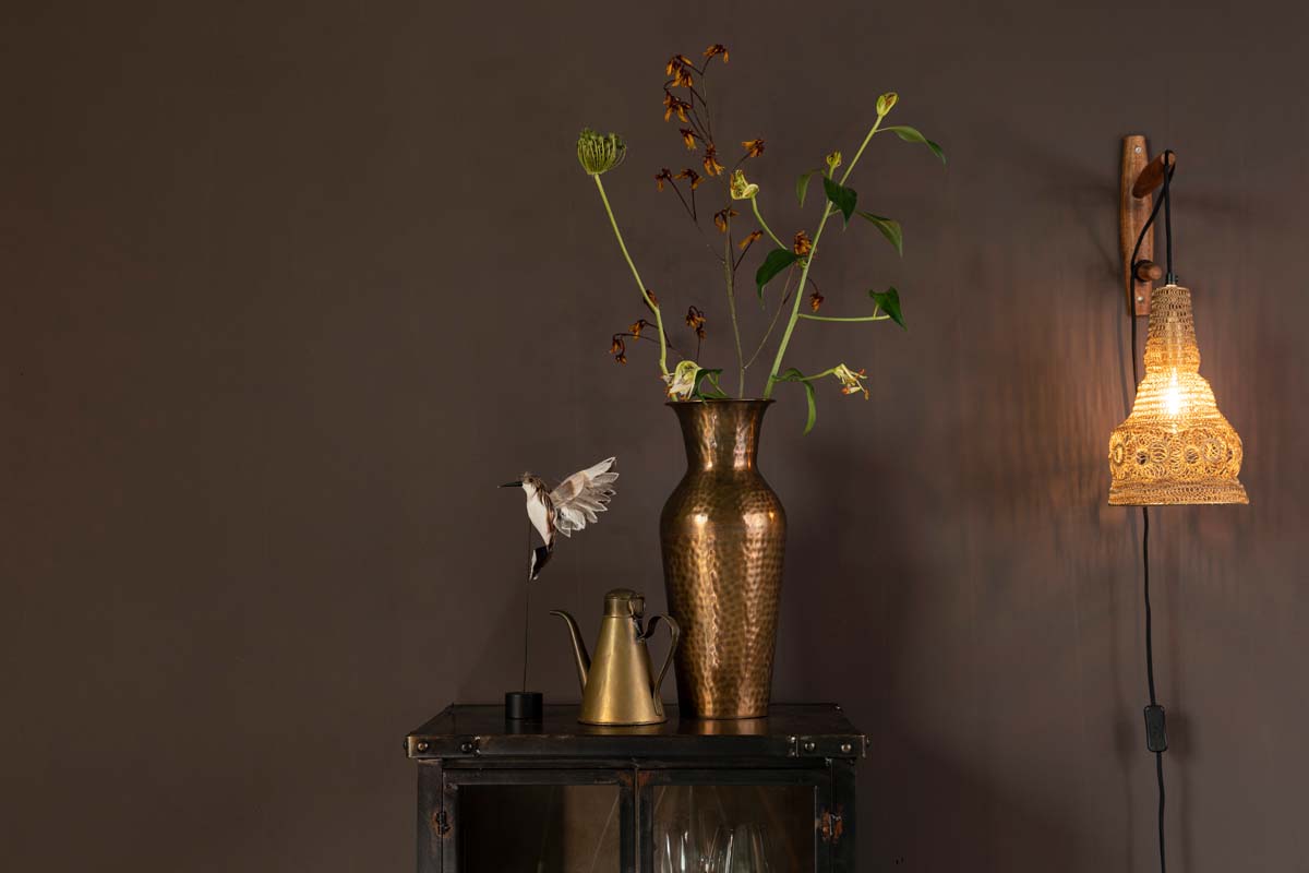 Alen Wandlampe Braun