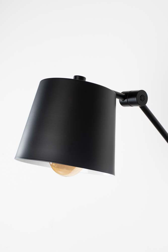 Hajo Wandlampe E27 Schwarz