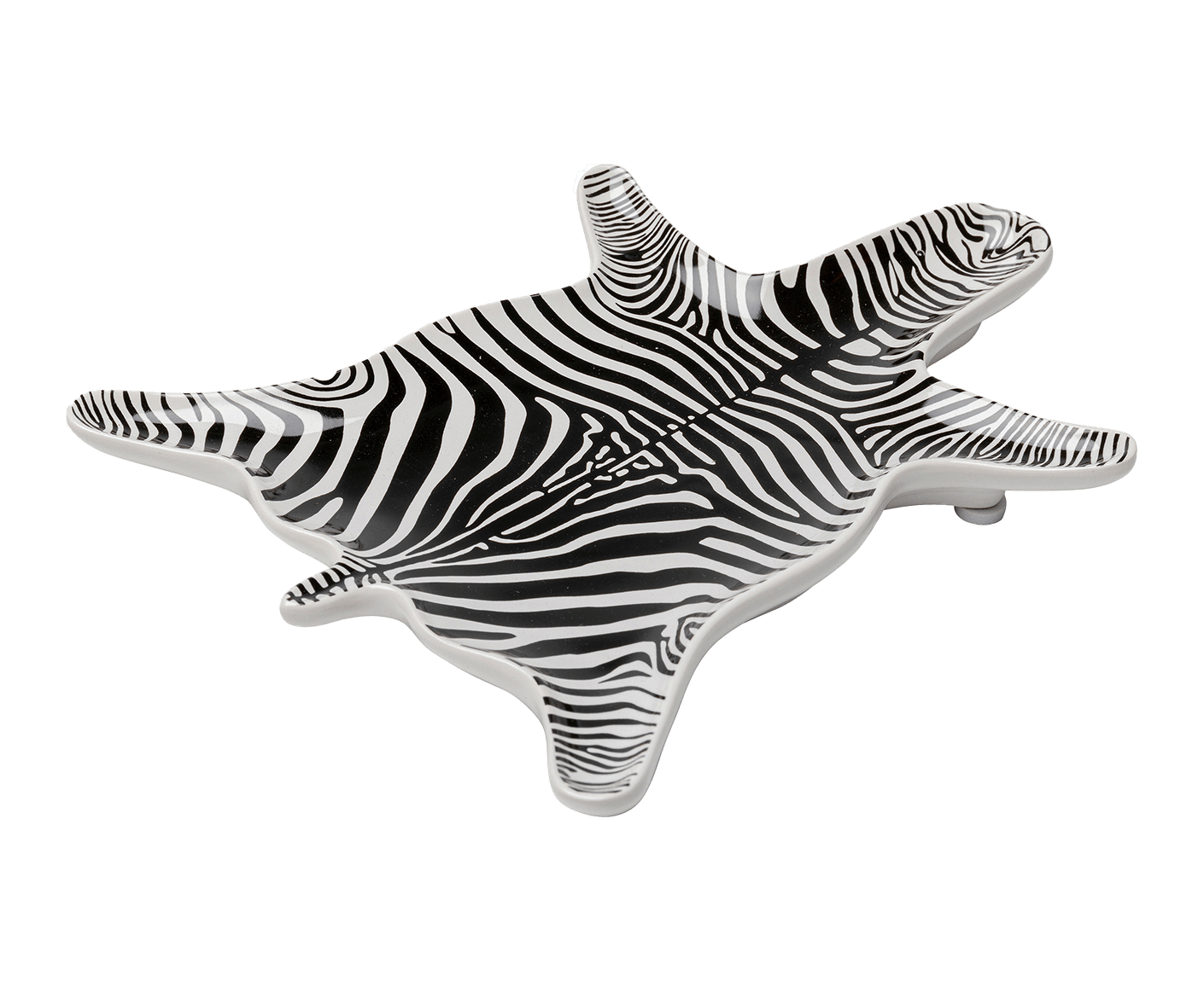 Deko Schale Zebra 21x15 cm
