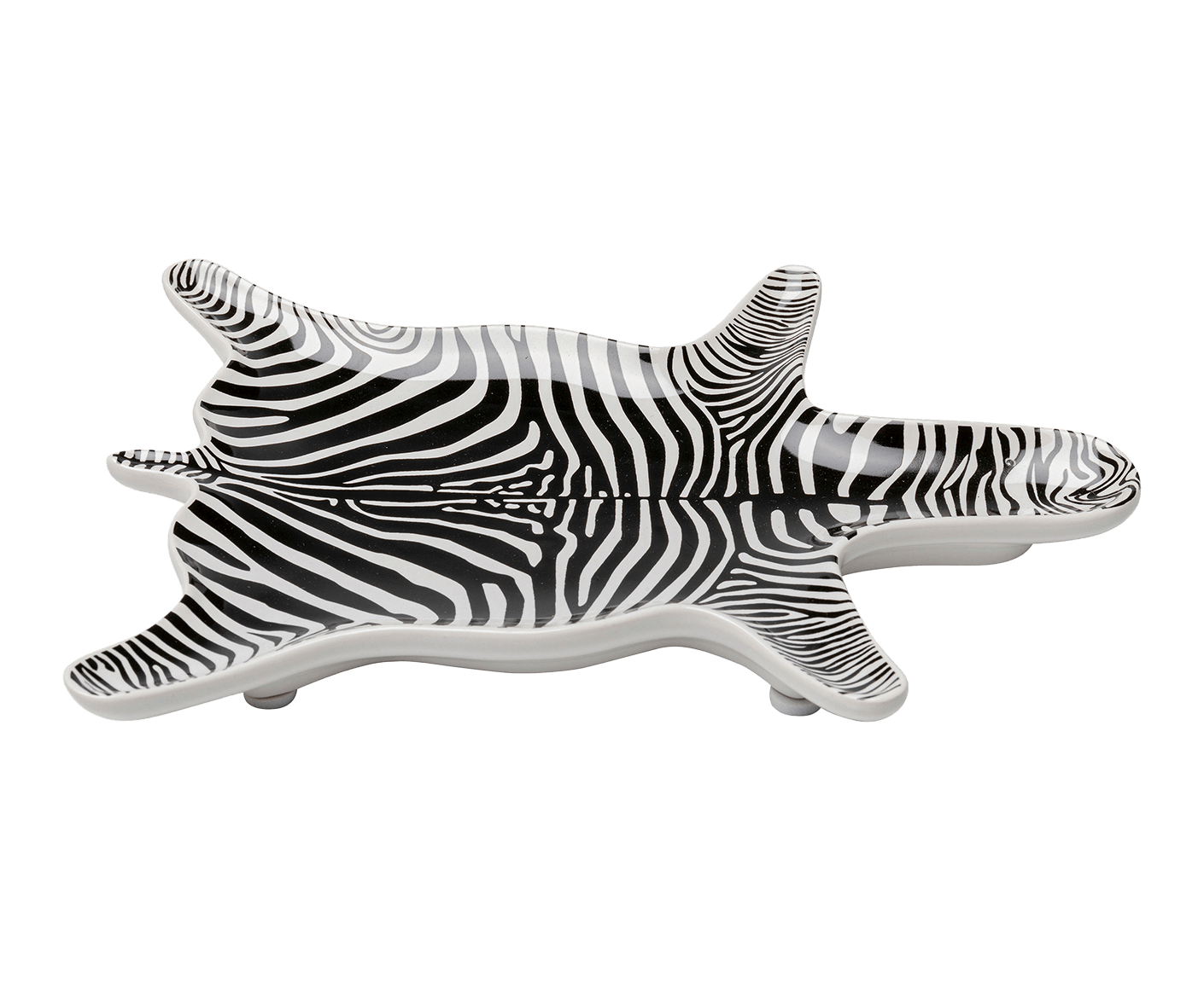 Deko Schale Zebra 21x15 cm