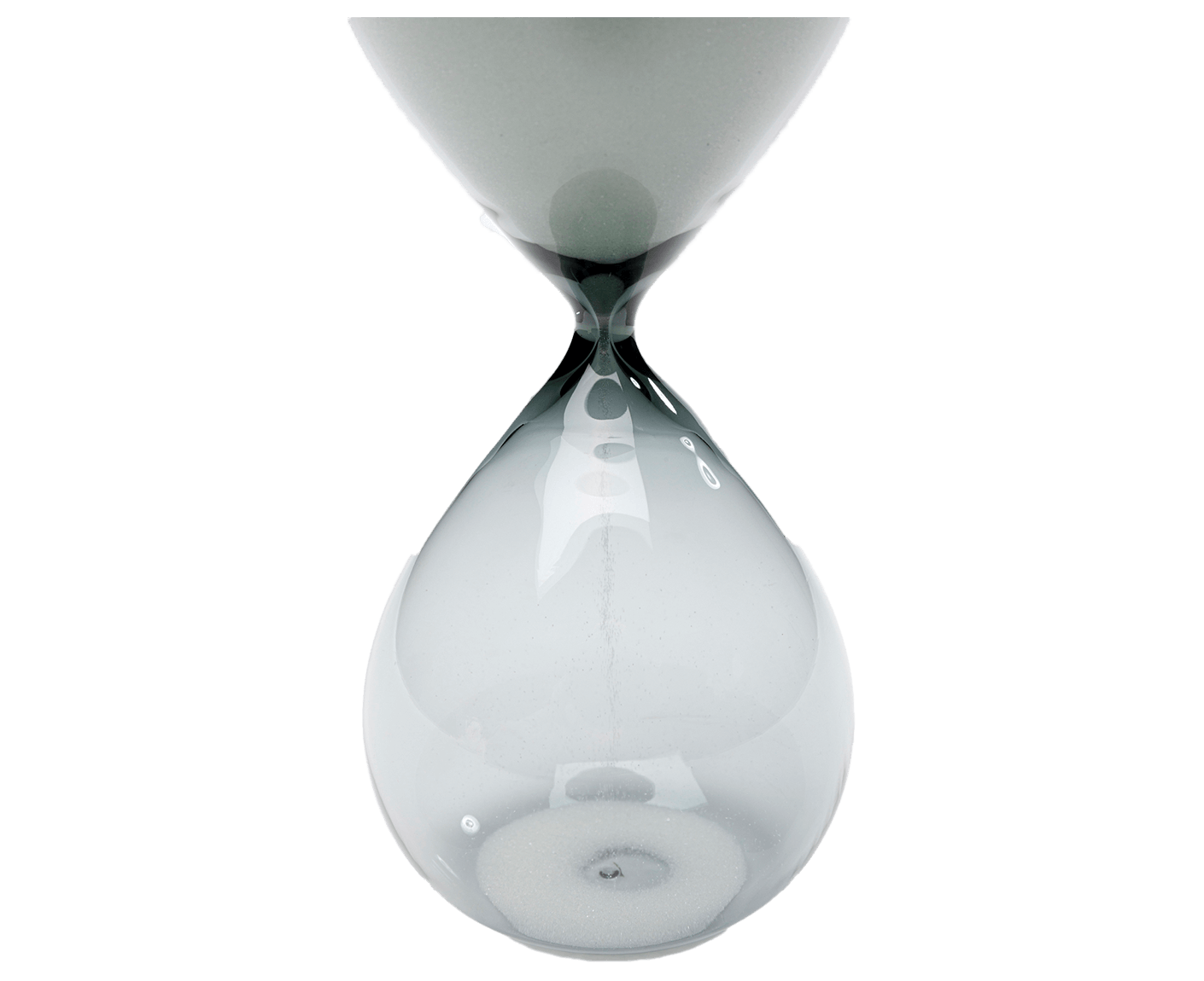 Sanduhr Timer Schwarz 20 cm