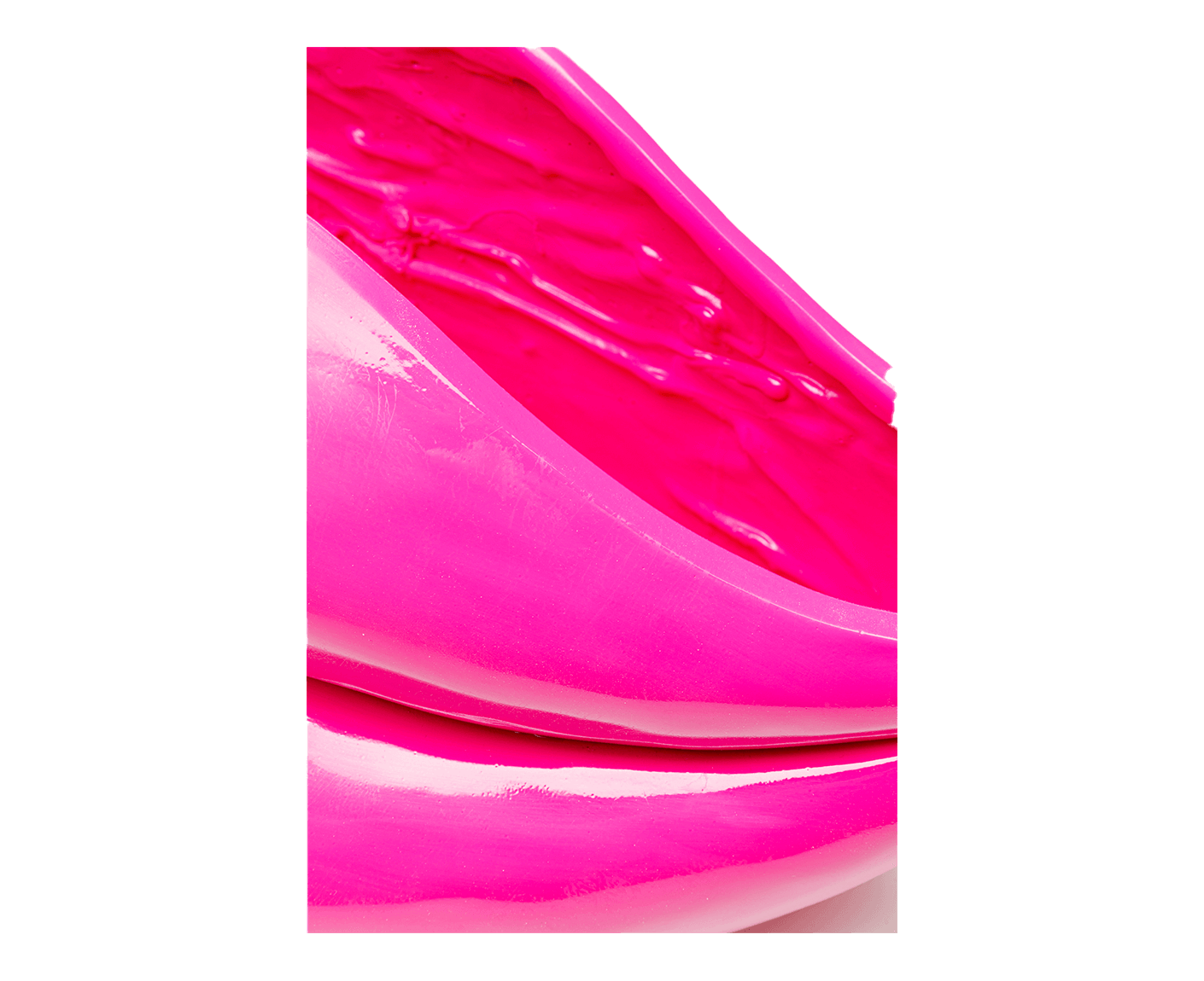Vase Blumenvase Dekoschale Dekovase Lips Pink 28 cm