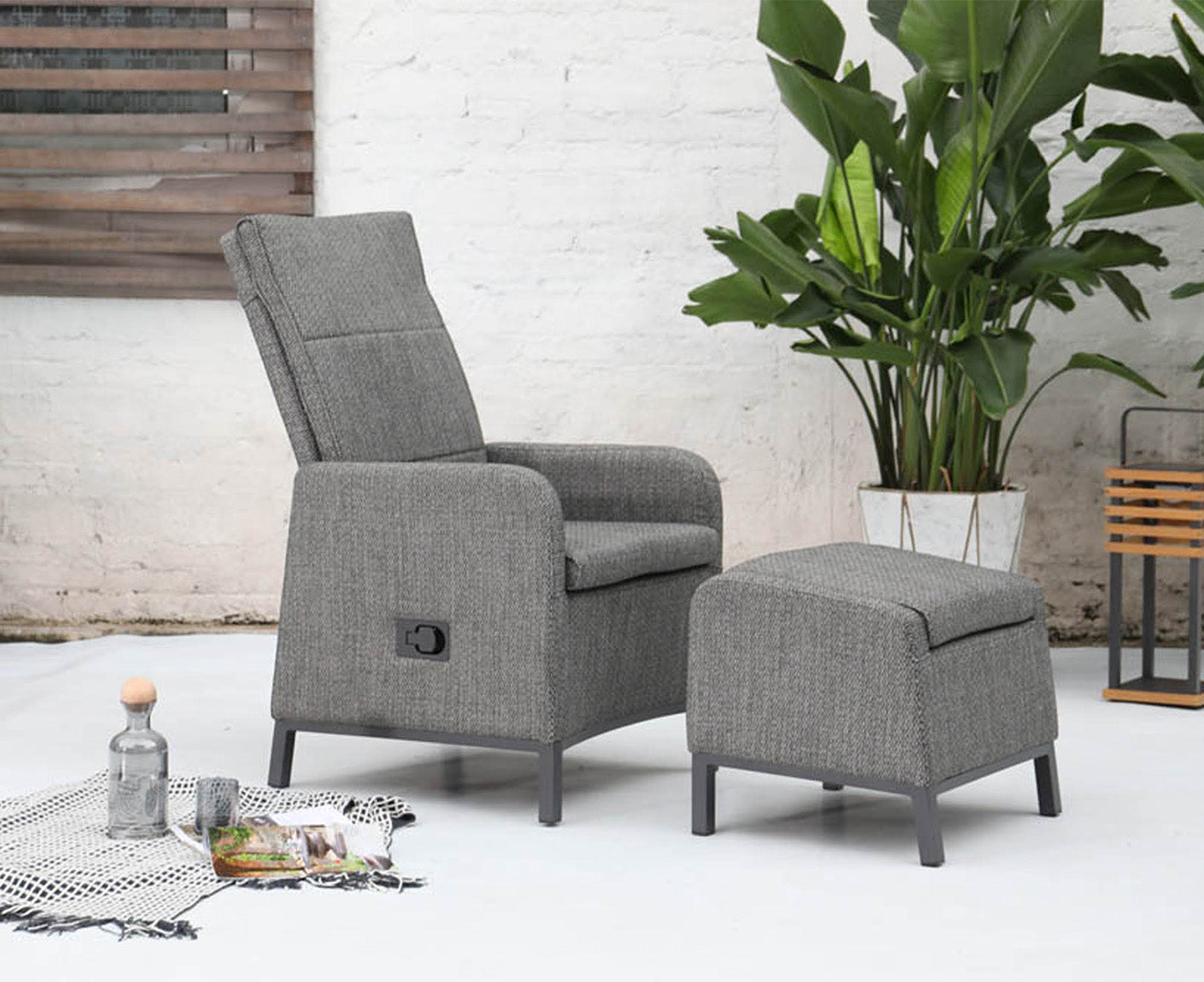 Riga Relaxsessel inkl. Hocker
