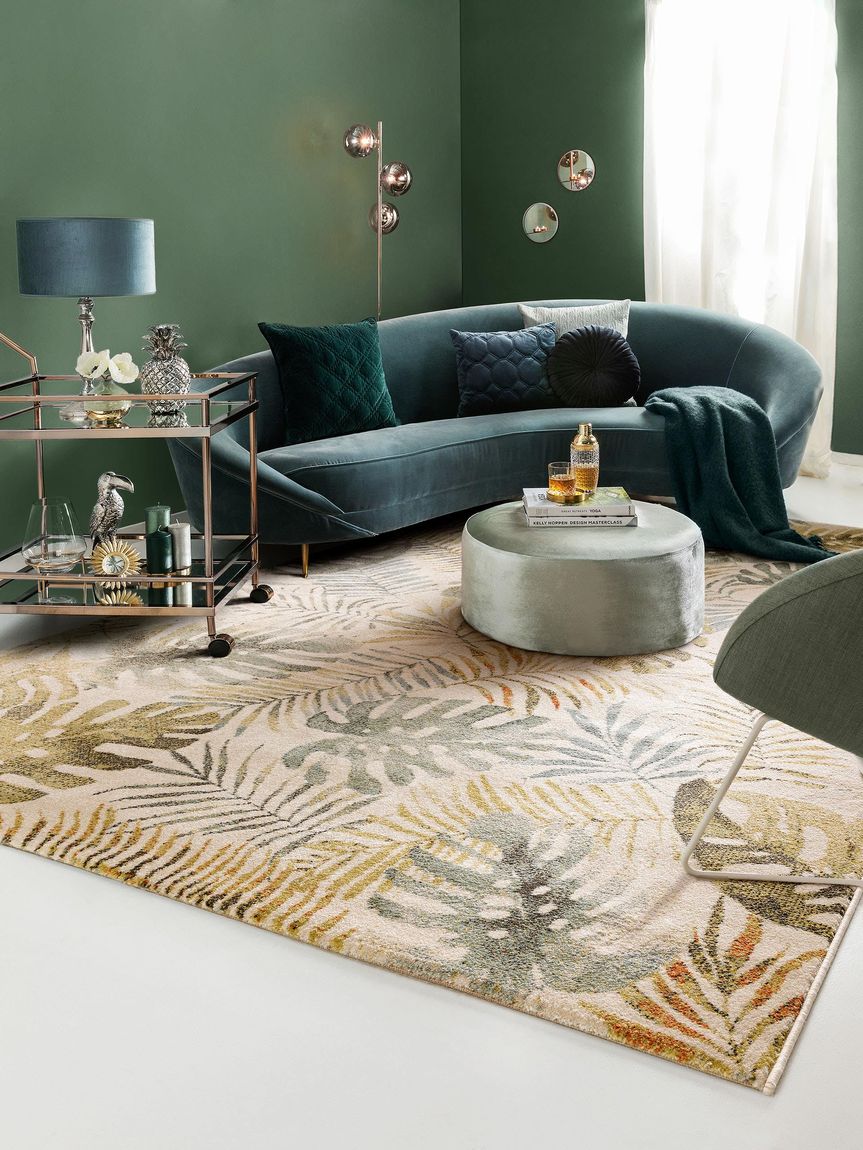 Teppich Jardin Bunt / Beige