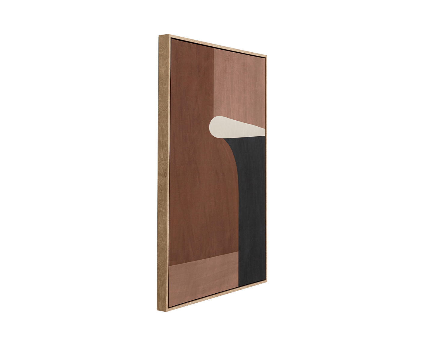 Leinwandbild Gemälde Classic Shape Brownie 60x90 cm