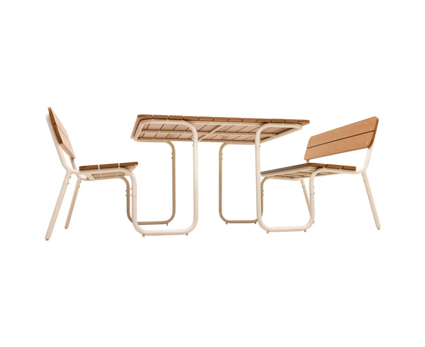 Soullmate Picknick Set 242x120 cm Beige / Polywood