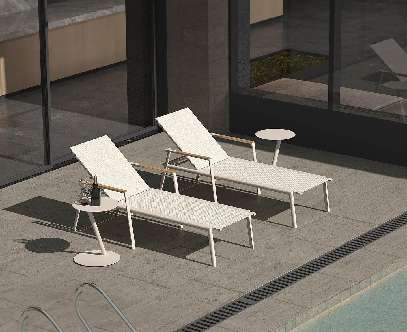 Paros Outdoor Beistelltisch