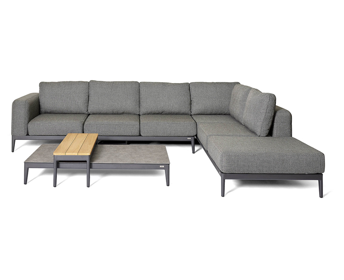 Athene Gartenlounge-Set 322x230 cm Anthrazit