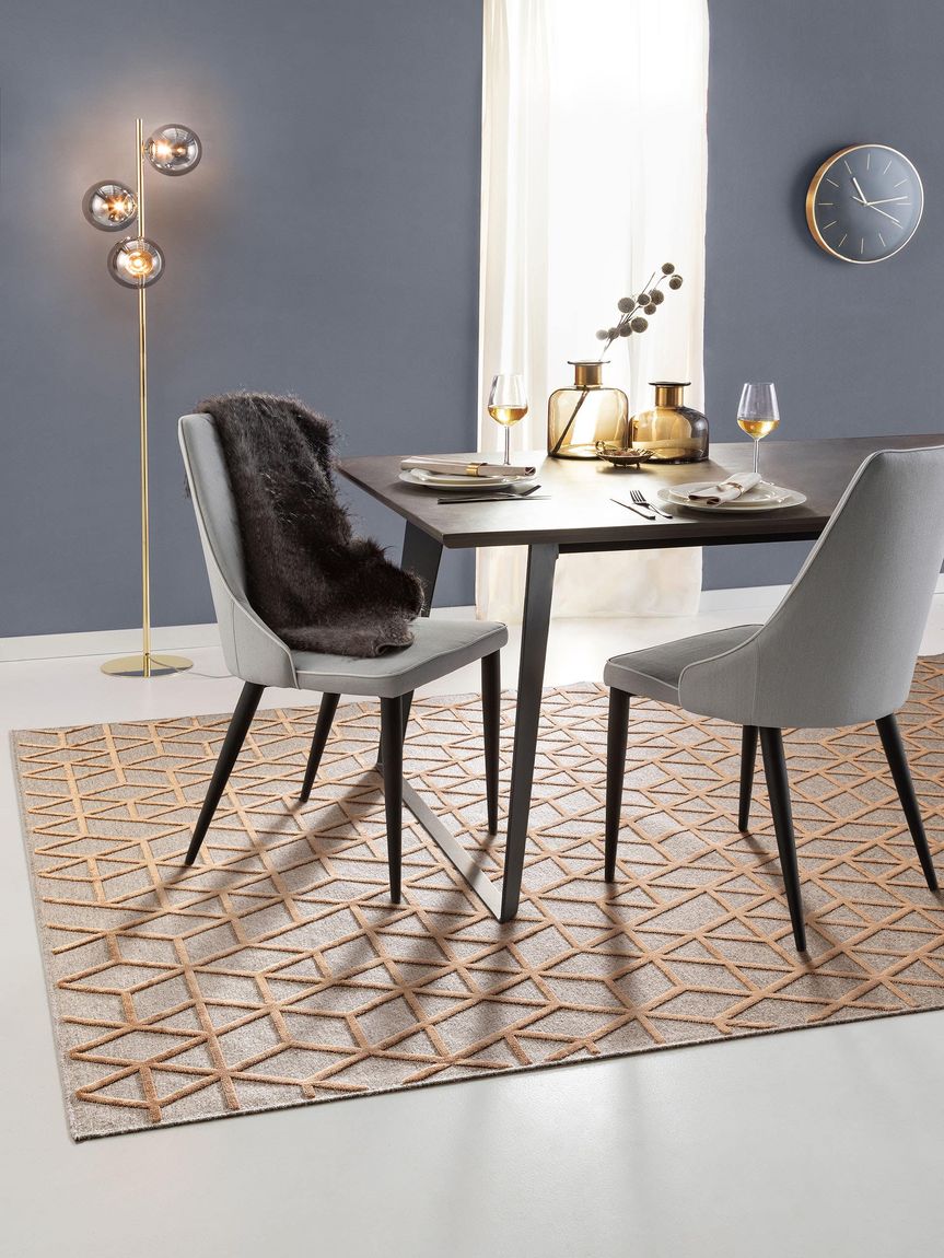 Teppich North Kupfer