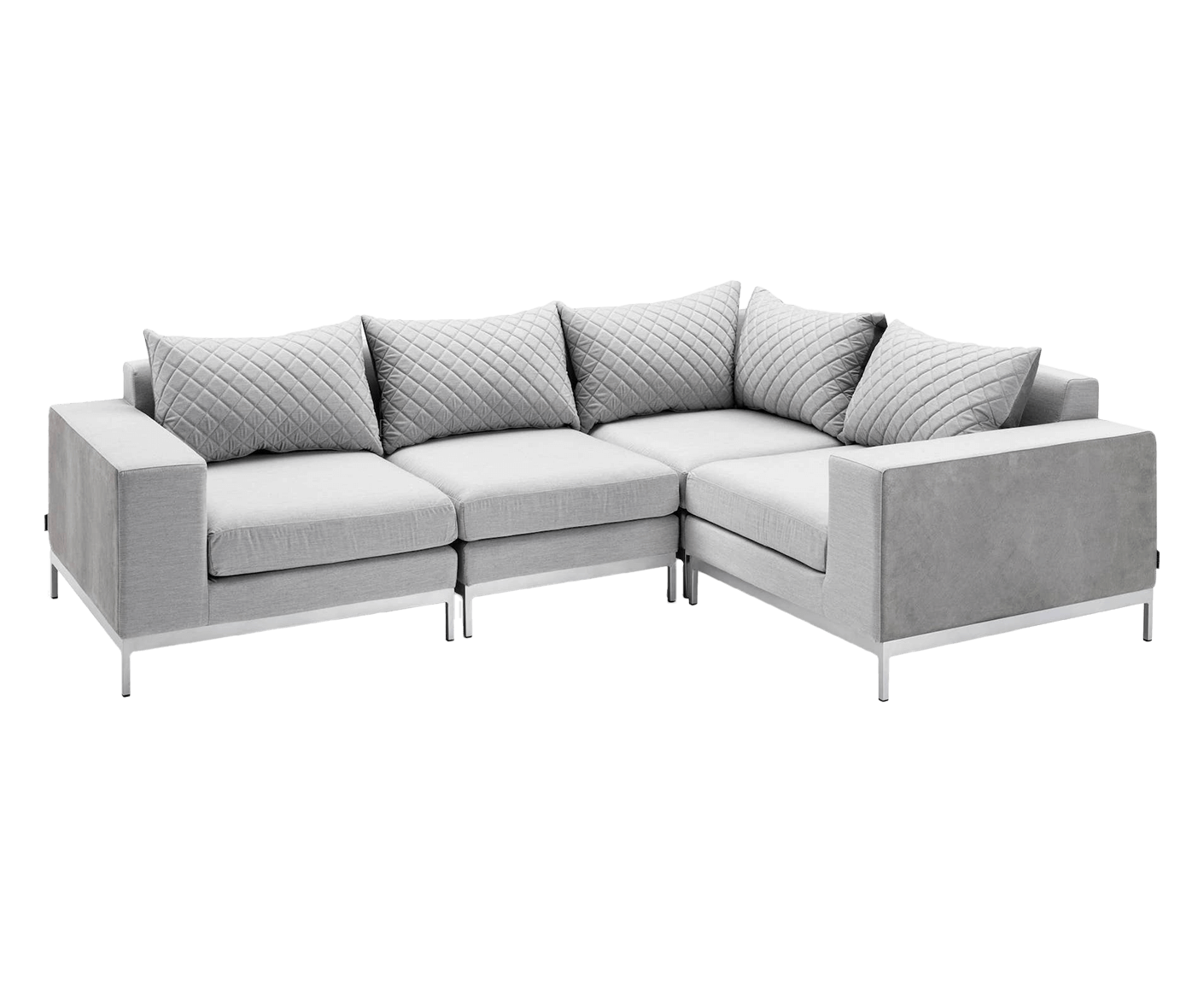 Kettler Ego Modular Gartenlounge / Eckgarnitur Sunbrella