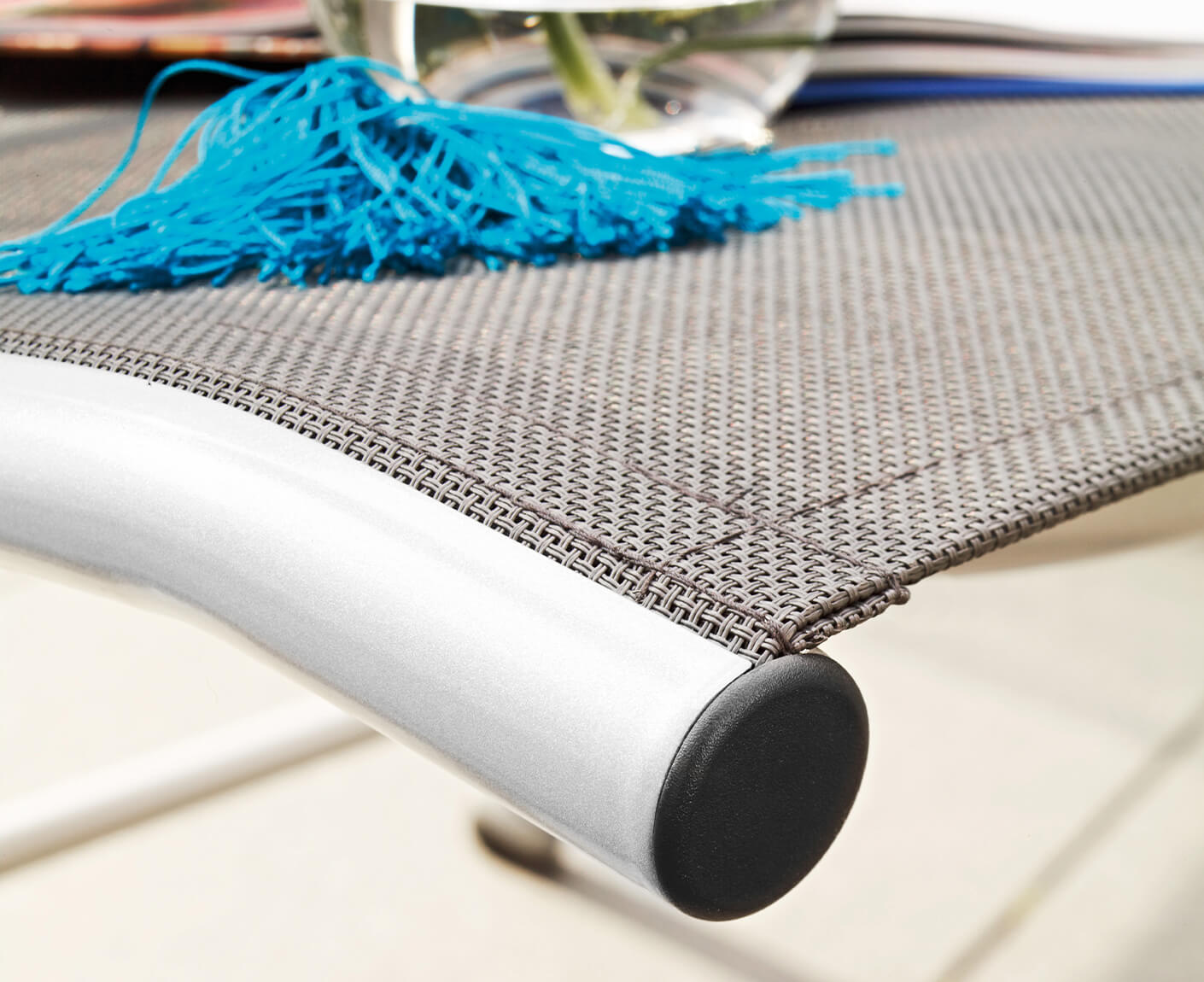 Kettler Cirrus Gartenmöbelset 6-teilig Anthrazit / Silber